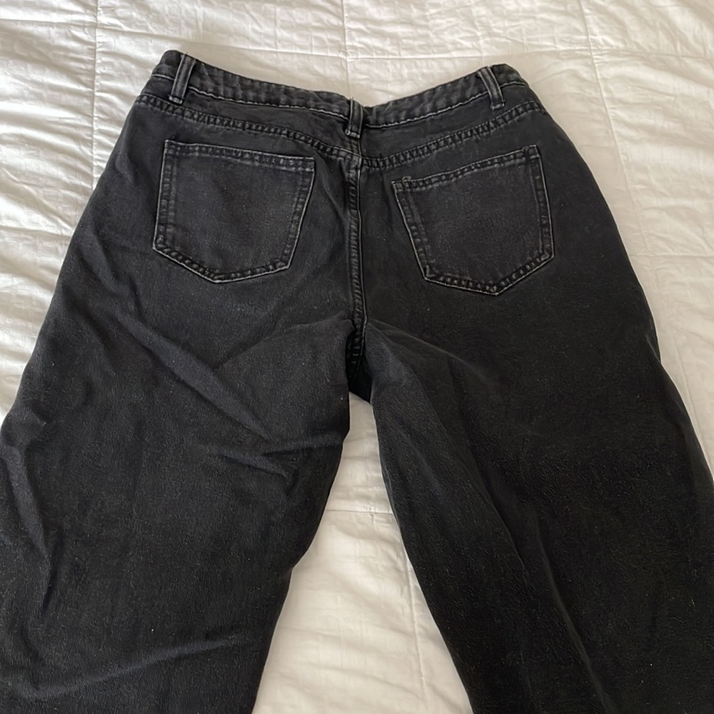 Black denim jeans with butterflies - Picture 6 of 7